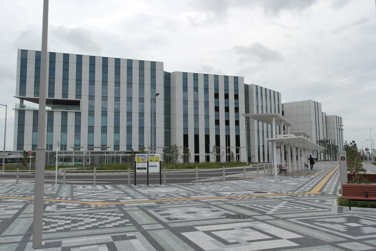 Gebäudekomplex Haneda Innovation City, in dem das Keikyu EX Inn Haneda Innovation City liegt